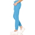 thumbnail image 3 of MediChic Womens Scrub Joggers 4-Way Stretch Anti-Wrinkle Moisture-Wicking Elastic Waistband Four Pocket Jogger Pants, 3 of 5