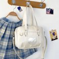 thumbnail image 4 of Bolso de mano Kawaii Likrtyny Bolso de Escuela Japonesa de PU con correa ajustable, 4 of 9