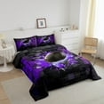 thumbnail image 3 of Erosebridal American Football Bedding Toddler Comforter Set, Rugby Sports Down Comforter, Geometric Room Decor, 2-piece, 3 of 7