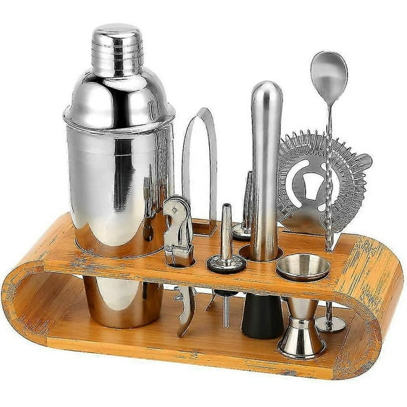 High-quality Cocktail Shaker Set, Cocktail Mixer Set, 10 Pcs