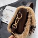thumbnail image 4 of Bolso Mano Cuadrado Pequeño para Mujer Bandolera Con Solapa Ante Viajes Compras, 4 of 9