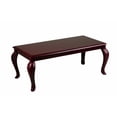 thumbnail image 1 of Avenue 6 Office Star TBB4020 Mahogany Finish Queen Ann Traditional Coffee Table, 1 of 1