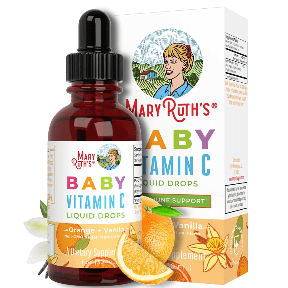 Baby Vitamin C Drops made with Organic Amla Fruit! (1 oz)