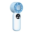 thumbnail image 2 of Cold Ice Handheld Fan, Portable Usb Rechargeable Cooling Device With Adjustable Wind Speeds, for Outdoor Travel, B, 2 of 5