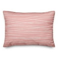 thumbnail image 2 of Creative Products Pink Striped 14x20 Spun Poly Pillow, 2 of 3