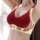 thumbnail image 2 of Brasier sin Varillas Mujer Sujetador de Mujer con Hebilla Frontal y Borde de Encaje sin Aro de Acero, Ajuste sin Costuras, Ideal para Yoga y Dormir, Talla Grande Extra Grande, 2 of 6