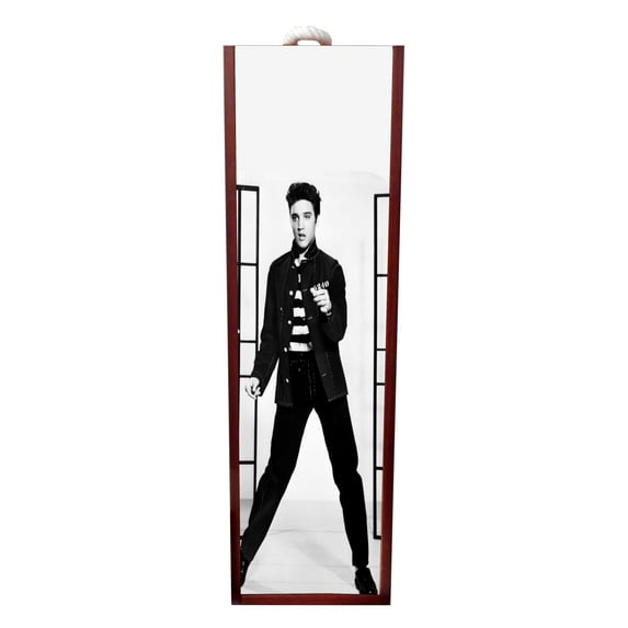 Elvis Presley Jailhouse Rock Dance Wine Box Rosewood with Slide Top - Wine Box Holder - Wine Case Decoration - Wine Case Wood - Wine Box Carrier