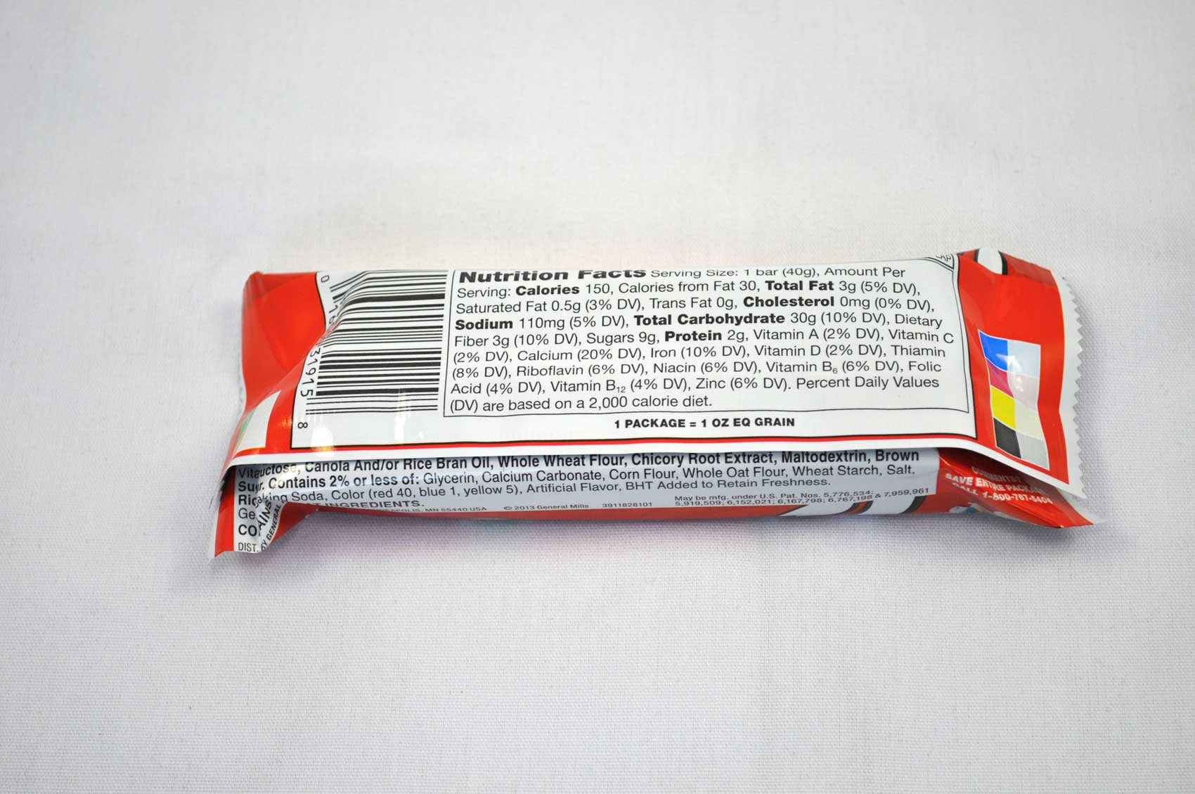 Trix Cereal Bar, 1.42 Ounce -- 96 per case.