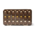 thumbnail image 2 of Medicina mensual Splitters Estuches de vitaminas 7 días Píldoras Píldoras Pastillas portátiles Blue Blue in Box Package para personas mayores tipo3 Scienceny HA027434-03, 2 of 7