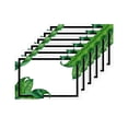 thumbnail image 4 of MKHERT Watercolot Botanical Tropical Leaves Frame, Banana Tree Leaves Placemats Table Mats for Dining Room Kitchen Table Decoration 12x18 inch,Set of 6, 4 of 4