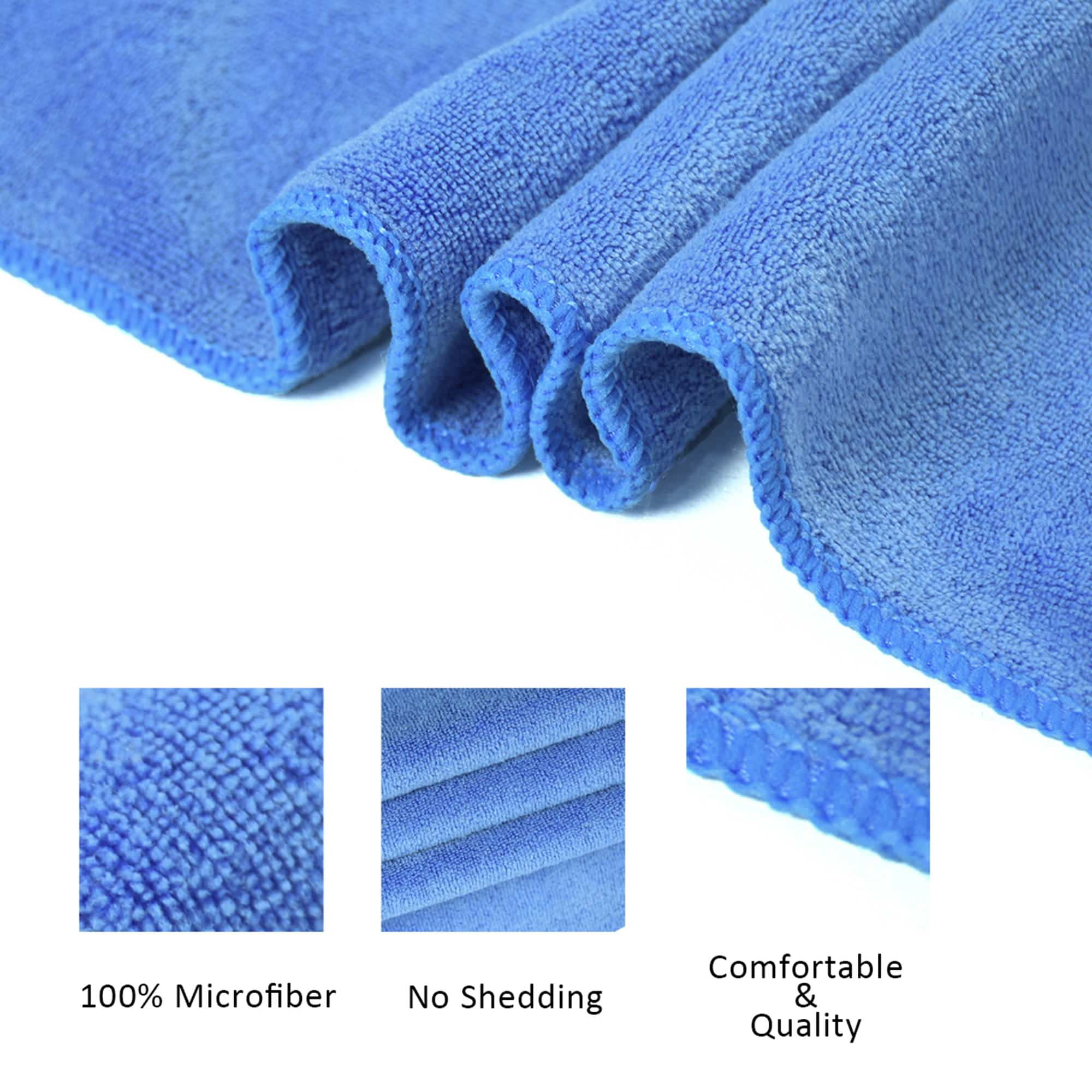 JML Bath Towel (6 Pack, 27 x 55) - Super Absorbent, Fast Drying,  Multipurpose for Bath, Swimming, Fitness, Sports, Yoga