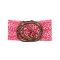 thumbnail image 2 of NYFASHION101® Women's Elastic Stretch Headwrap Twisted Headband - 0622 Hot Pink, 2 of 3