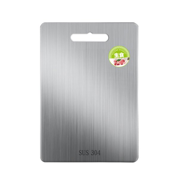 New 304 Stainless Steel Chopping Board Butcher Cutting Block Board for