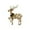 B, variant on Vikakiooze 2022 Christmas Scene Decoration Decorations Luminous Christmas Snowman Sleigh Cart Elk Courtyard Garden Creative Ornaments Christmas Decorations