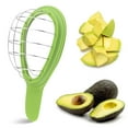 thumbnail image 1 of Herramienta cortadora de aguacate, cocina única, cortadora de aguacate, cortadora de verduras y picadora, utensilio de cocina cortador de frutas, cuchillo de aguacate, 1 of 5