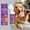 Purple, variant on Tanglewen Pets Antibacterial Dog Paw Cleaner with Built-in Scrubber Brush,Foaming Cleanser - Travel No-Rinse PH Balanced Natural Formula,Gentle Daily Use - Paw Washer & Grooming Care,3.38oz