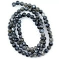 thumbnail image 6 of K-KED Natural Black Labradorite Round Loose Bead 15" strand 4/6/8/10/12 mm-4 mm, 6 of 9