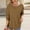 #4Khaki, variant on Byworldtasic Womens Long Sleeve TopsWomen's Crew Neck Long Sleeve Shirts Waffle Knit Loose Tops Basic Tees 2025 Casual Comfy Fall Sweatshirt