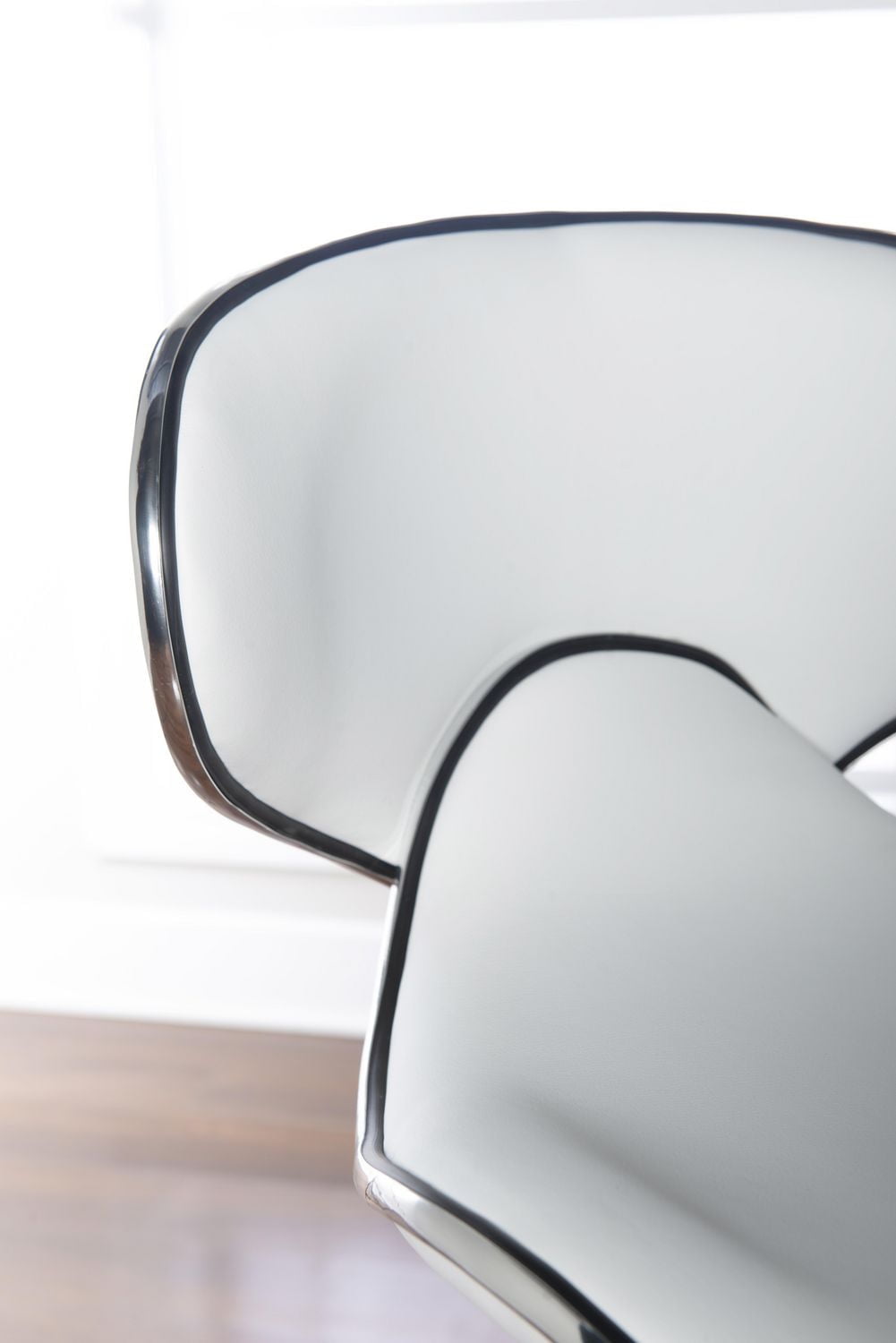 Tabouret de bar Seith, blanc