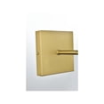 thumbnail image 4 of Living District Neri 6 Inch Wall Sconce Clear Shade in Satin Gold, 4 of 7
