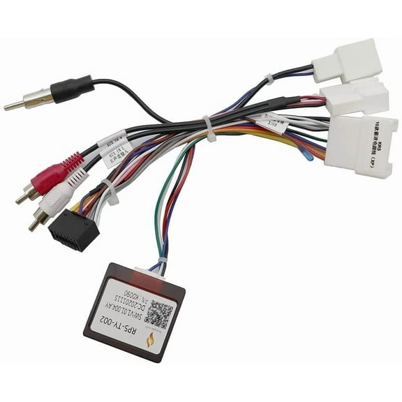 16Pin Car Radio Stereo Power Harness Cable for Toyota Camry Prado RAV4 Sienna Tacoma Tundra Sequoia 4 Runner w/JBL Amplifier