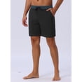thumbnail image 2 of DARING DIVA Men's Lining Surfing Drawstring Swimming Shorts 30 Black, 2 of 6