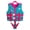 Pink Butterfly, variant on Gogokids Kids Swim Vest Life Jacket Flotation Swimming Aid with Adjustable Safety Strap Age 1-9 Years/22-50Lbs, Blue Dinosaur