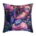 thumbnail image 2 of Wooowa Spring Butterfly Pattern Pillowcase Soft Throw Pillow Cover for Sofa Chair Spring Home Bedroom Decor, 2 of 6