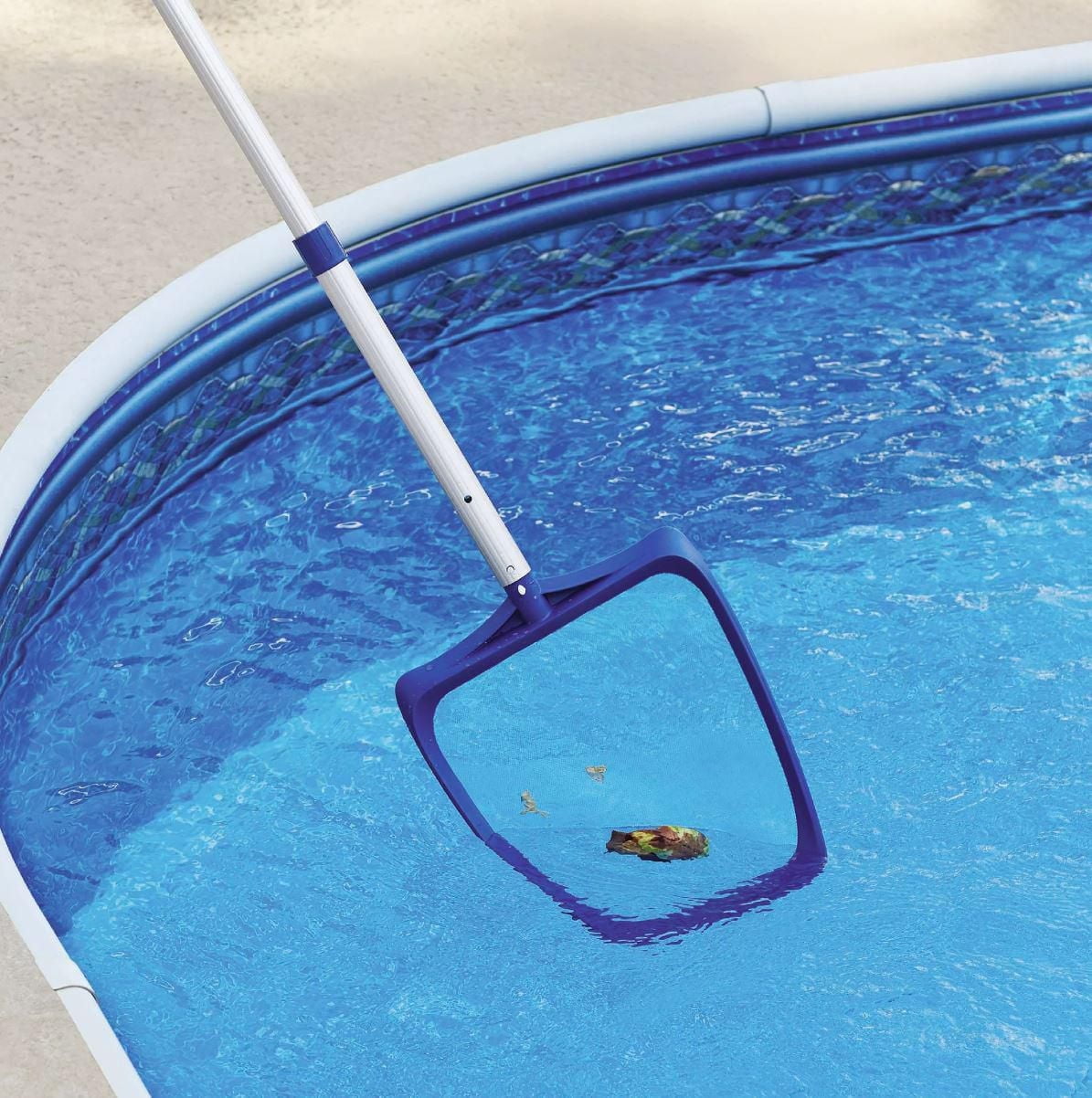 Filet d'écumoire à feuilles pour piscine Mainstays avec poteau en aluminium de 42 po