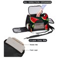 thumbnail image 2 of Watermelon Sherpa Fabric Dog Carrier Bag 900D Oxford Cloth Nylon Webbing Base 17x10x11.8 in 43x26x30 Cm, 2 of 7