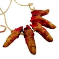 thumbnail image 4 of Collier Halloween 5 Doigts de Zombie Costume de Mascarade Collier de Fête Déco, 4 of 6
