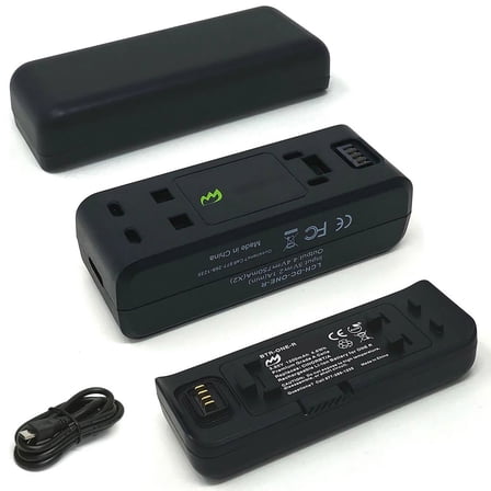 Replacement for Insta360 ONE RS Battery (2-Pack, 1200mAh) and USB Dual Charger