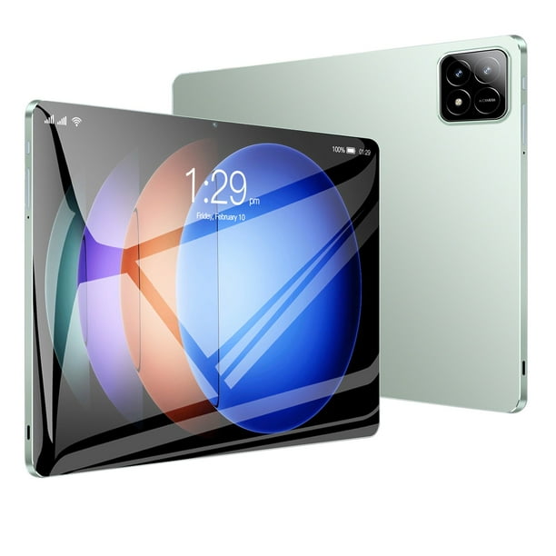 Pisexur Electrónica para Hombres 10.1 pulgadas Pantalla de Alta Definición con Protección Ocular 2+32GB Tableta 10 Compatible con Tarjeta de 128GB Tableta Electrónica para Niños, Organizador de Elect