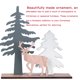 thumbnail image 5 of Worallymy Árbol de Navidad y Adorno Animal Mesa de Artesanía de Pie Decoración de Madera para Patrón de Navidad A Worallymy JD735808487, 5 of 7