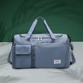 thumbnail image 3 of Bolsa de Viaje Impermeable Zulema Duffel Wet Equipaje Ligero para Yoga Gimnasio Azul, 3 of 8