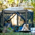 thumbnail image 4 of CLAM Quick Set Venture Canopy Shelter + CLAM Quick Set Screen (2 Pack), 4 of 12