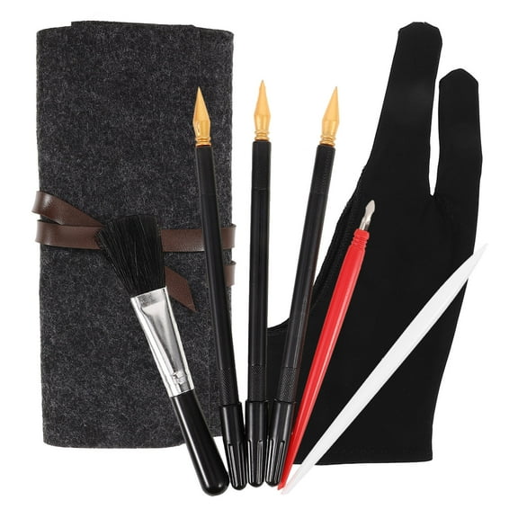 EXHUMKY Assorted Color Scratch Tools Set for Comfortable Gripping and Drawing