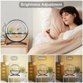 thumbnail image 3 of Water Feature Indoor with Light Controller LED Ring Lights Tabletop Ornament Lantern APP Remote Control 1/2/3/4H Timer Full Spectrum Hydroponics Waterscape Decorative Lights for Living Roo, 3 of 7