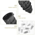thumbnail image 3 of FUTUREORYY 1Set Car Tire Screw Nail Repair Kit Black Rubber Nails with Tool for Tubeless Puncture Fix, 3 of 8