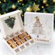 thumbnail image 2 of Cajas de dulces de Navidad, embalaje de galletas, decoraciones navideñas para el hogar, envoltura de Navidad, caja de regalo de Año Nuevo 2023, 2024, 2 of 4