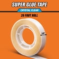 thumbnail image 6 of Gorilla Glue Super Glue Tape 20 Foot Roll Adhesive Tape off-White Color, 6 of 10