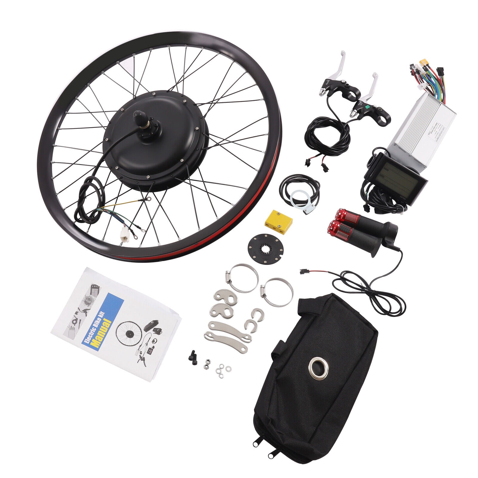 72V 2000W Rear Wheel Motor 2000W Electric Bike Kit with