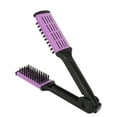 thumbnail image 3 of Peine Cepillo Doble Peine Cerdas Suaves Evita la Abrazadera Estática Pincel Pincelador Con ergonómico para Peluquería, 3 of 7