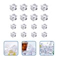 thumbnail image 6 of IFANLANDOR 100 Pcs Transparent Fake Ice Cubes for Vase Fillers and Craft Projects, 6 of 8