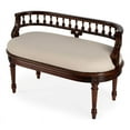 thumbnail image 1 of Butler Specialty Company Hathaway 37" Upholstered Bench - Cherry Brown, 1 of 8