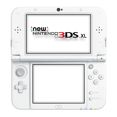 thumbnail image 1 of Restored Nintendo New 3DS XL/LL Gaming Console, Pearl White (Refurbished), 1 of 1