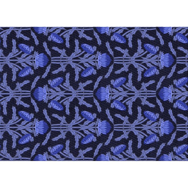 Ahgly Company Tapis d'Intérieur Lavables en Machine, Rectangle Bleu Nuit Transitionnel, 6' x 9'