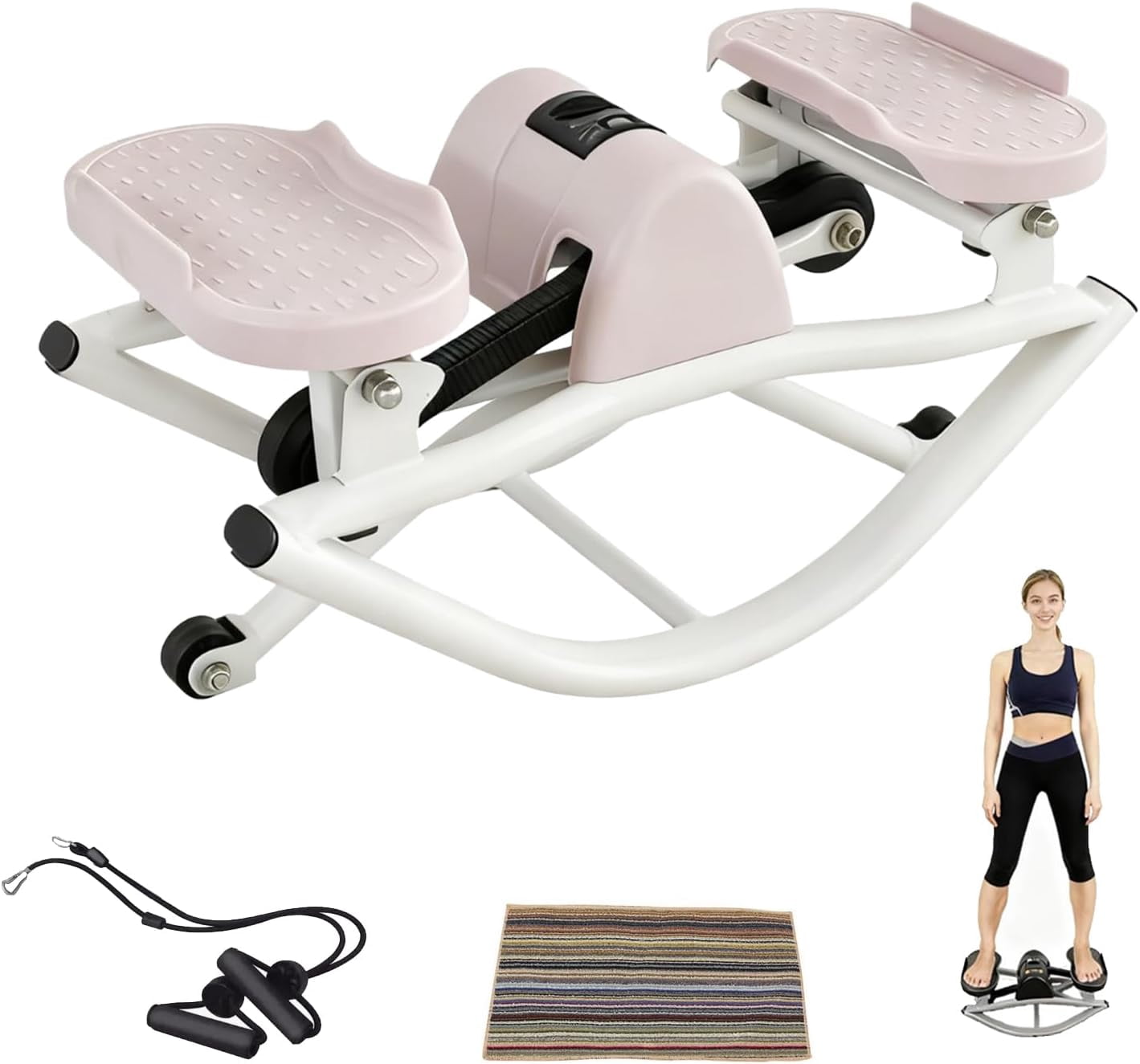 Stepping Rocking Exercise Machine Rock Stepper,Step Rocker Side to Side,Lateral Rocking Fitness Stepper ...