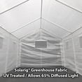 thumbnail image 5 of King Canopy Universal 8 Leg 10X20 Greenhouse Canopy w/ GREENHOUSE Cover, 5 of 7