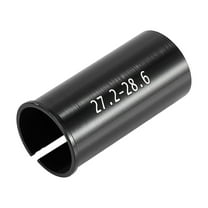 Unique Bargains Bicycle Bike Seat Post Tube Adapter Aluminium Alloy Black 27.2 to 28.6mm